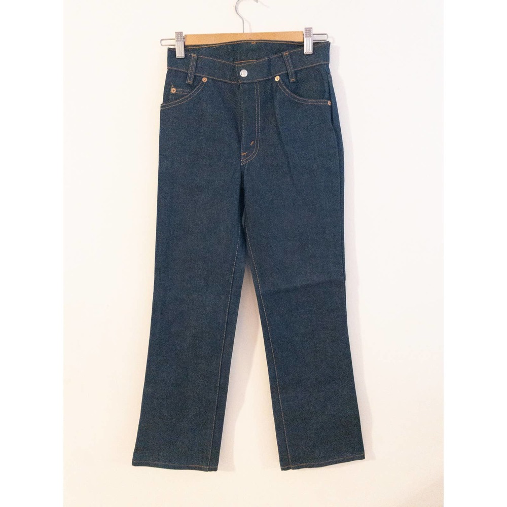 Vintage  Orange Tab Jeans 1970s Old Stock  316-0217.youth size 14 not women 27.